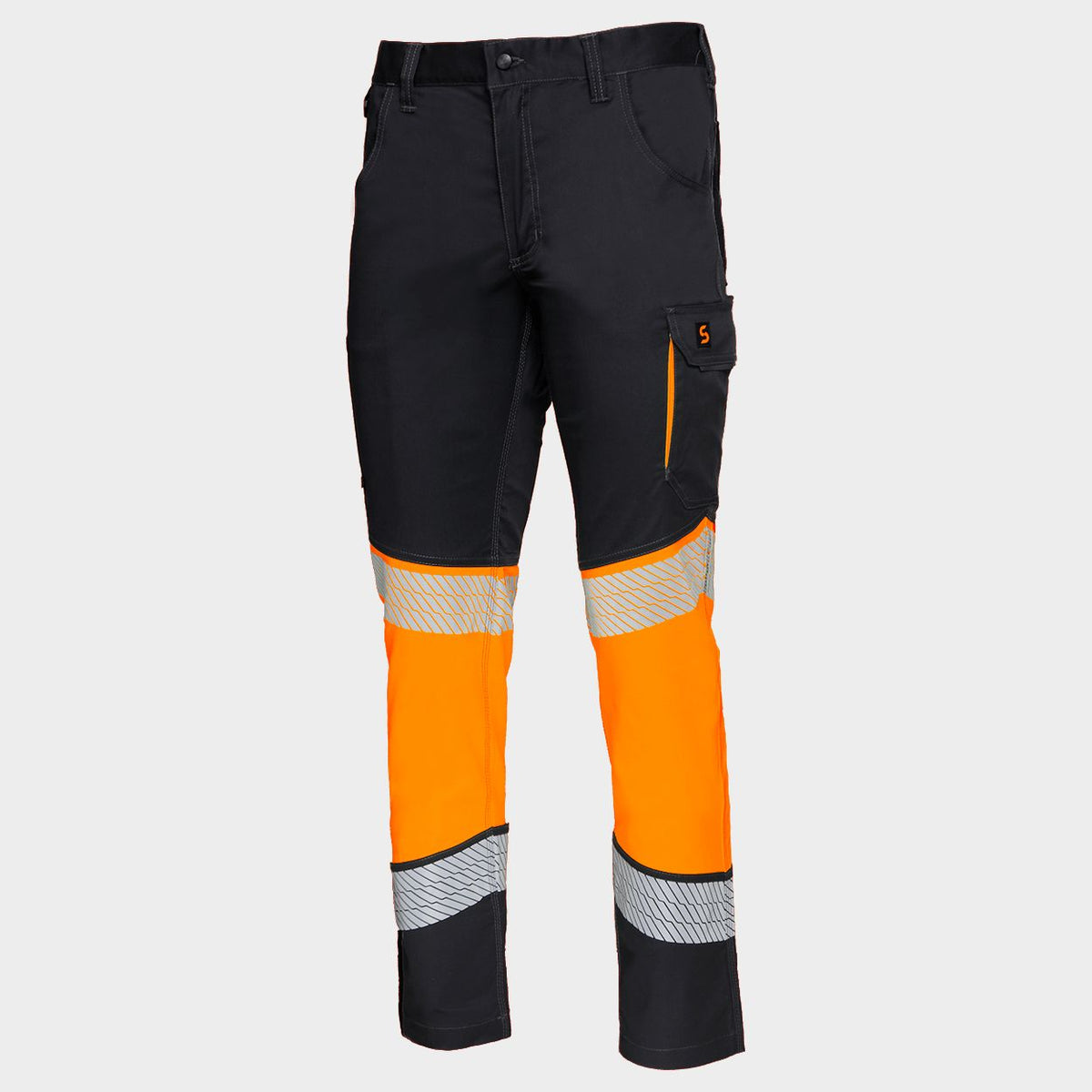 Pantaloni de lucru STENSO PRIMO HV STRETCH ORANGE