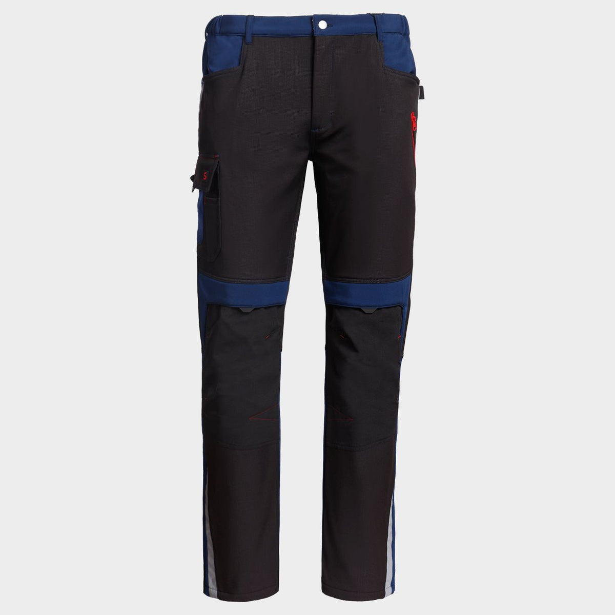 Pantaloni de lucru STENSO PRISMA SOFTSHELL 2.0 ALBASTRU NEGRU/ÎNCHIS