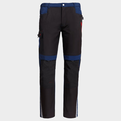 Pantaloni de lucru STENSO PRISMA SOFTSHELL 2.0 ALBASTRU NEGRU/ÎNCHIS