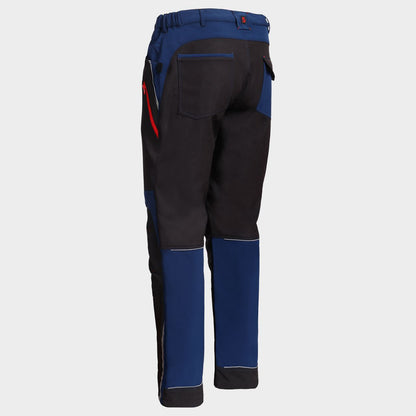 Pantaloni de lucru STENSO PRISMA SOFTSHELL 2.0 ALBASTRU NEGRU/ÎNCHIS