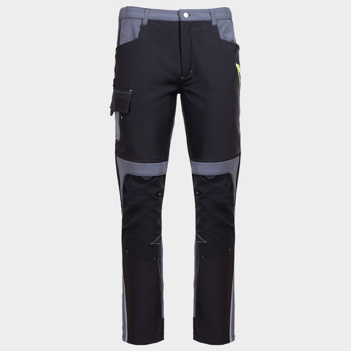 Pantaloni de lucru STENSO PRISMA SOFTSHELL 2.0 NEGRU/GRI