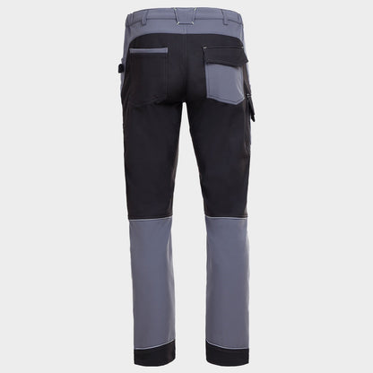 Pantaloni de lucru STENSO PRISMA SOFTSHELL 2.0 NEGRU/GRI