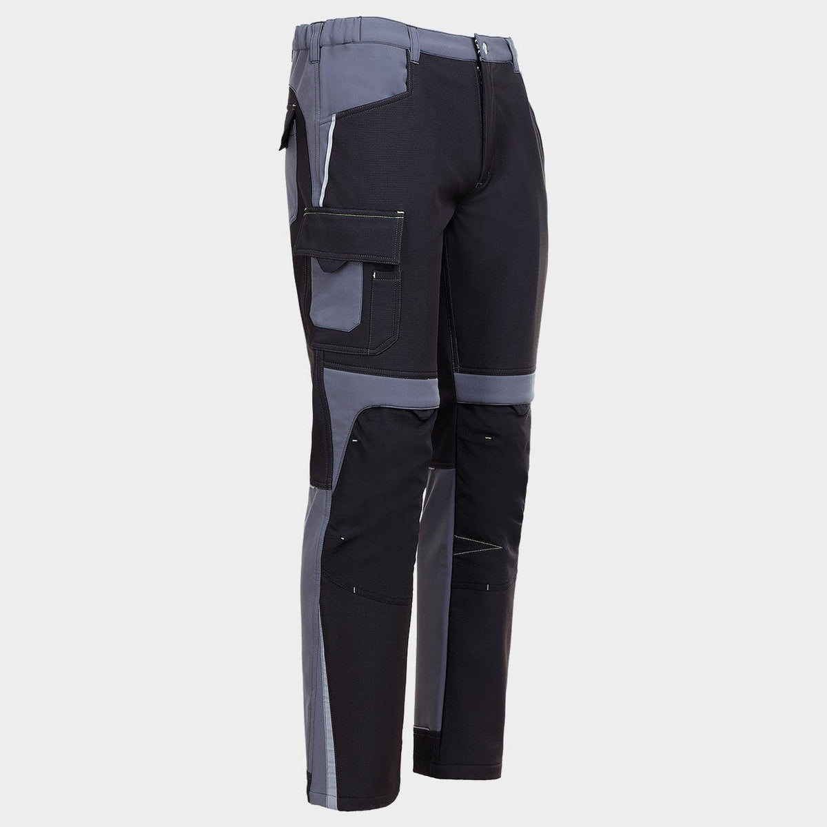 Pantaloni de lucru STENSO PRISMA SOFTSHELL 2.0 NEGRU/GRI