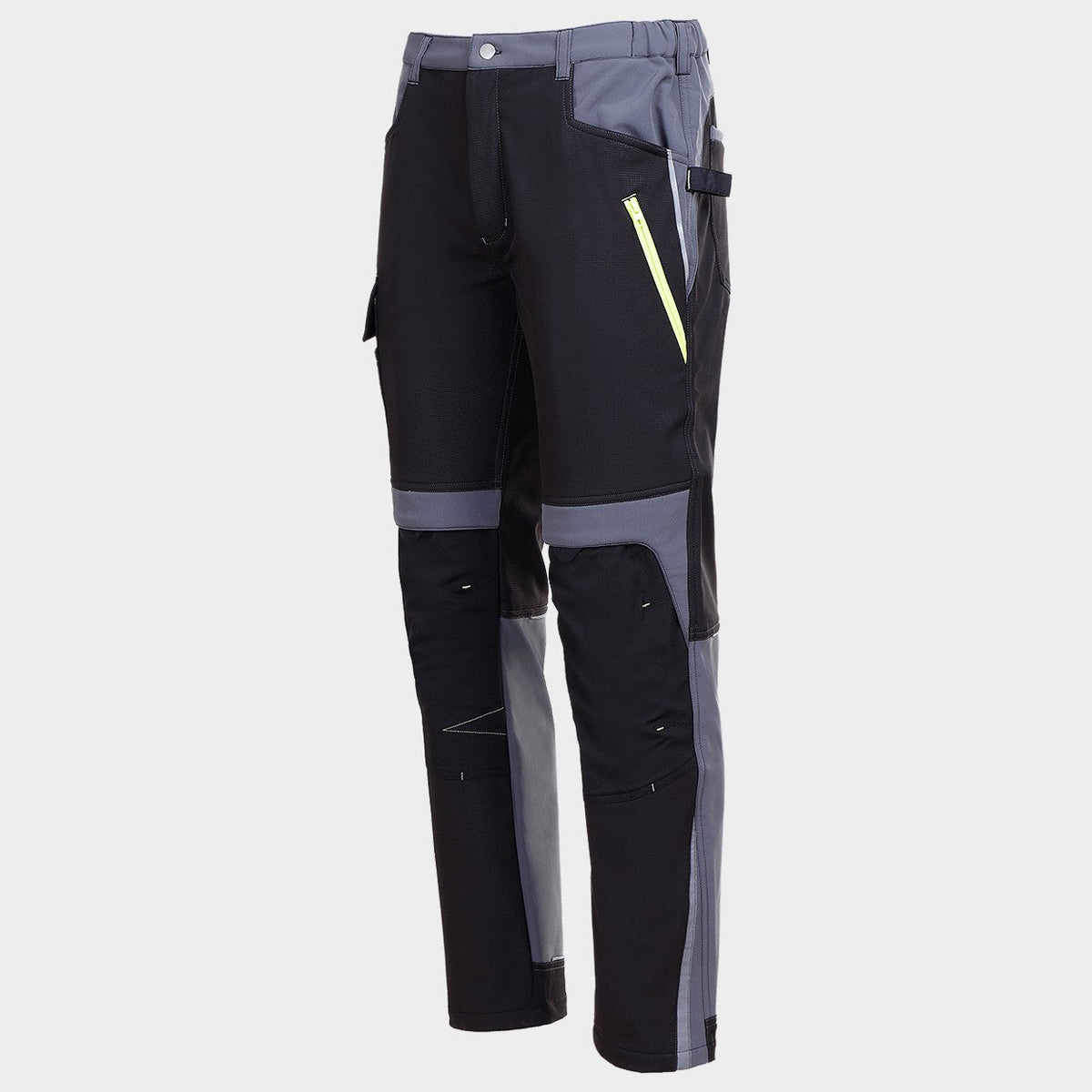 Pantaloni de lucru STENSO PRISMA SOFTSHELL 2.0 NEGRU/GRI