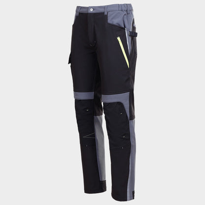 Pantaloni de lucru STENSO PRISMA SOFTSHELL 2.0 NEGRU/GRI