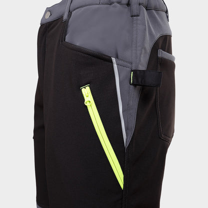 Pantaloni de lucru STENSO PRISMA SOFTSHELL 2.0 NEGRU/GRI