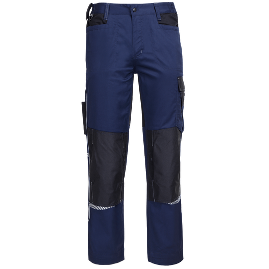 Pantaloni de lucru STENSO PRISMA SPANDEX BLEUMARIN/NEGRU