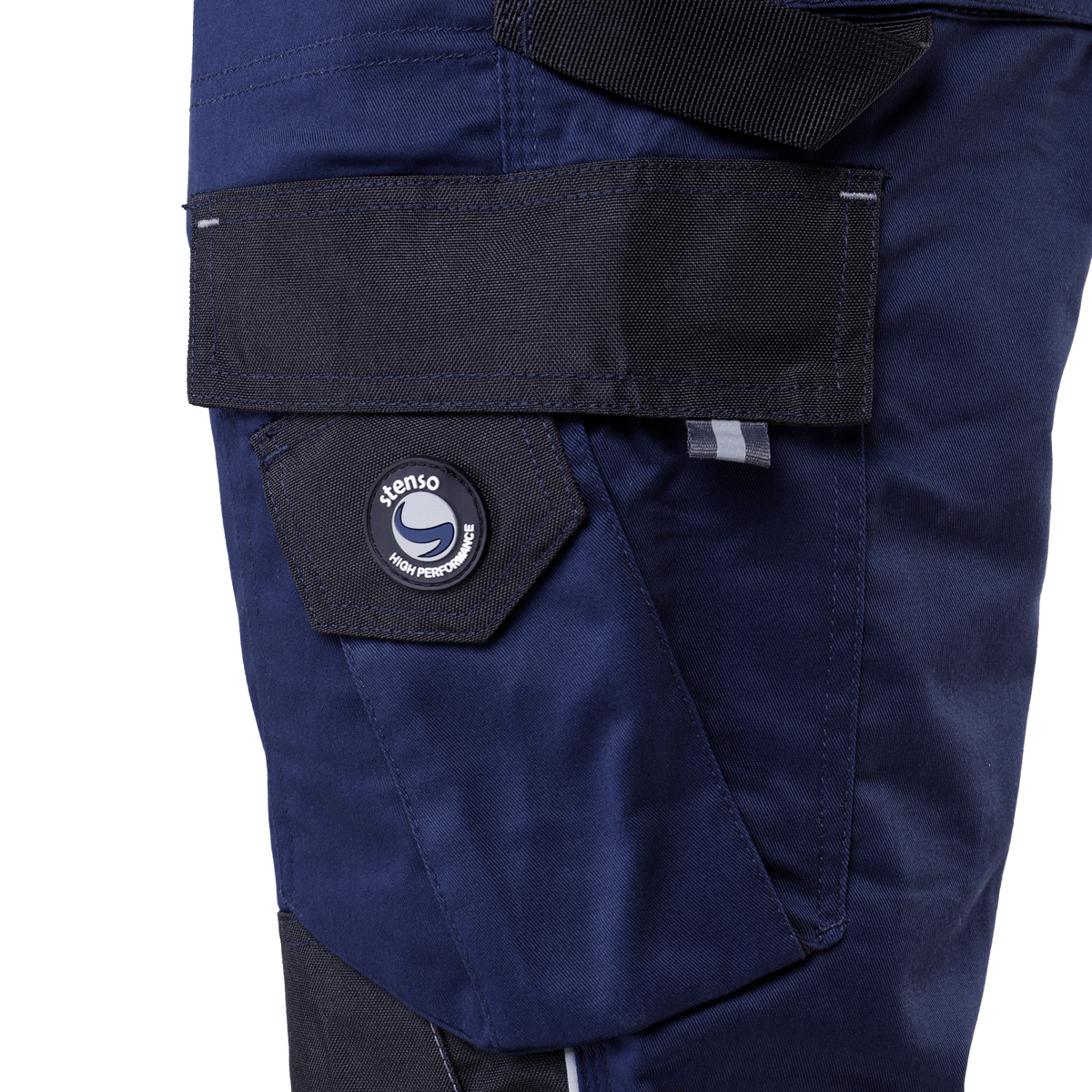 Pantaloni de lucru STENSO PRISMA SPANDEX BLEUMARIN/NEGRU
