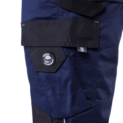 Pantaloni de lucru STENSO PRISMA SPANDEX BLEUMARIN/NEGRU