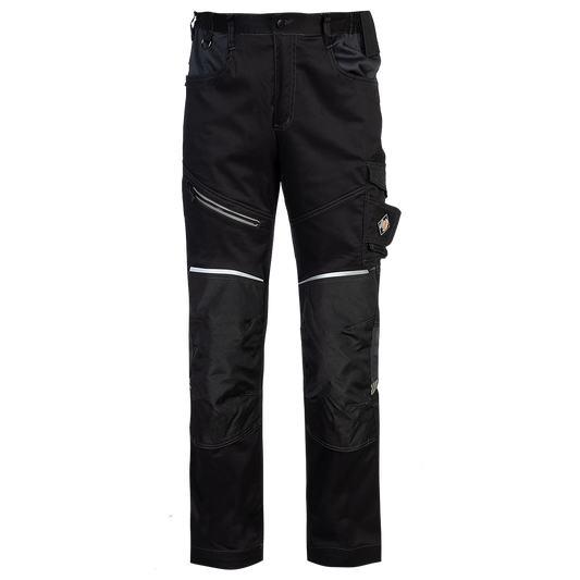 Pantaloni de lucru STENSO REVOLT 4STRETCH NEGRU/GRI ÎNCHIS/GRI