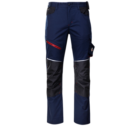 Pantaloni de lucru STENSO REVOLT 4STRETCH ALBASTRU MARIN/NEGRU