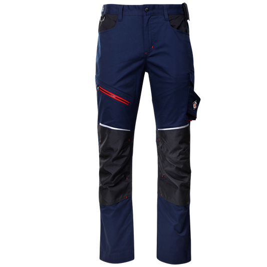 Pantaloni de lucru STENSO REVOLT 4STRETCH ALBASTRU MARIN/NEGRU