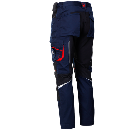 Pantaloni de lucru STENSO REVOLT 4STRETCH ALBASTRU MARIN/NEGRU