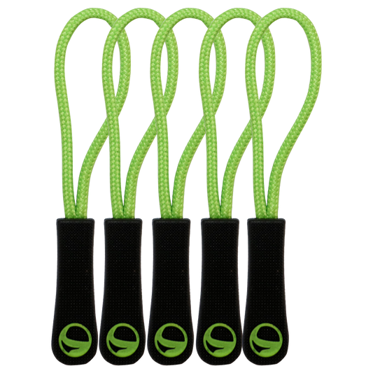 Zipper puller STENSO VERDE 5 buc