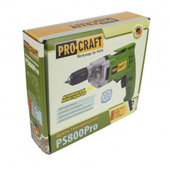 PS800Pro masina de gaurit cu percutie ProCraft, produsul contine taxa timbru verde 2.5 Ron