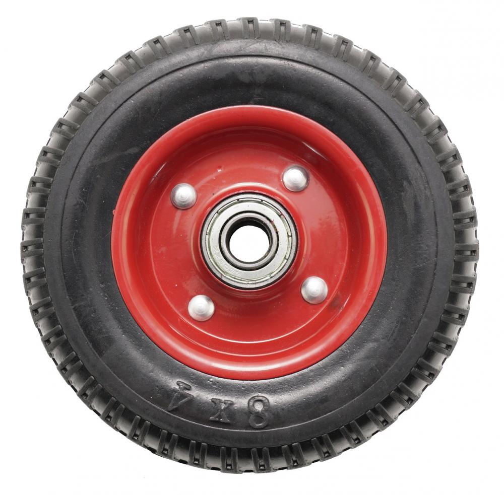Roata carucior - mare - cauciuc brut striat - rulment - 250-4 (8")