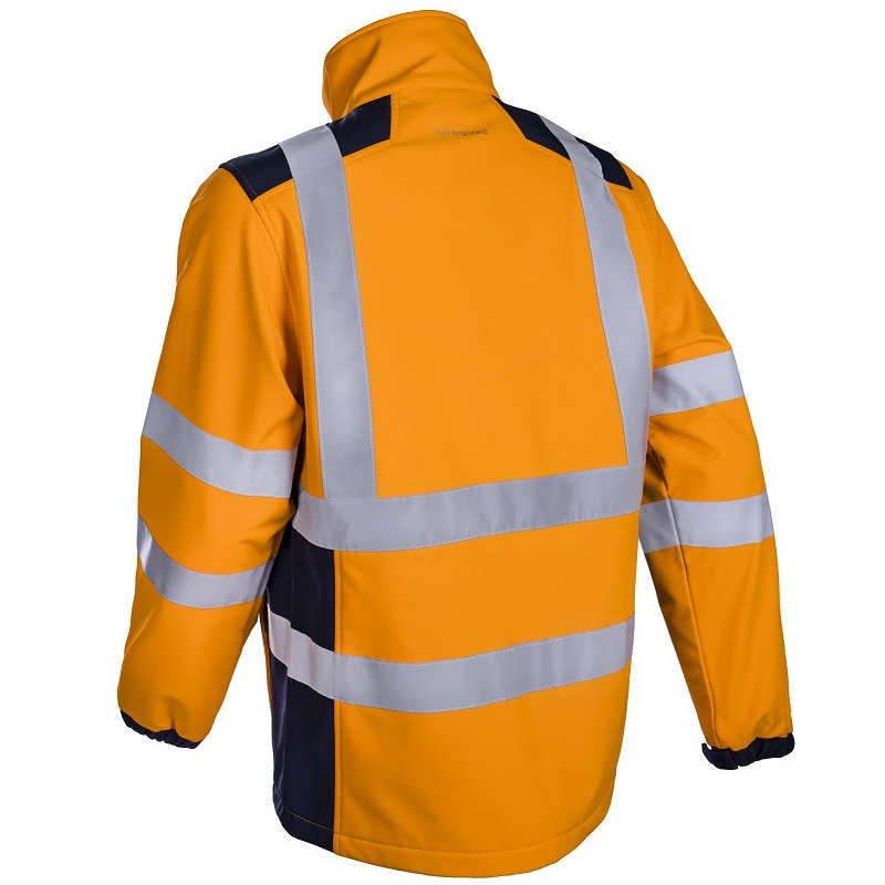 Jacheta softshell HiViz COVERGUARD KAMPA Orange