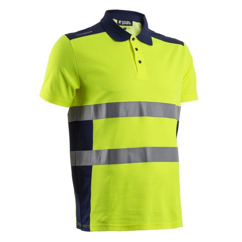 Tricou polo HiViz COVERGUARD OKI Neon