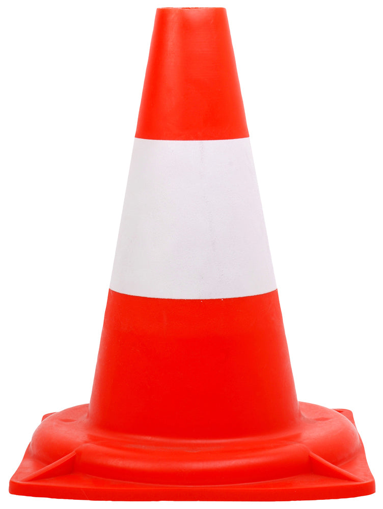 PVC cone reflective 75cm