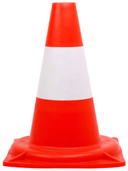 PVC cone reflective 75cm